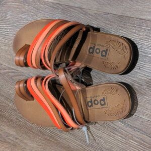 New! Pop Comfort Fit Sandals - women's size 6